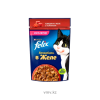 Корм FELIX Sensations Треска в соусе с томатами 75г