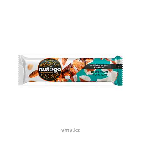 Батончик NUT AND GO Миндальный С кокосом 36г