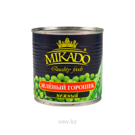 Горошек зеленый MIKADO 425мл ж/б