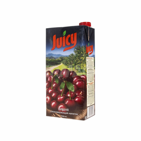 Напиток JUICY Вишня 2л т/п