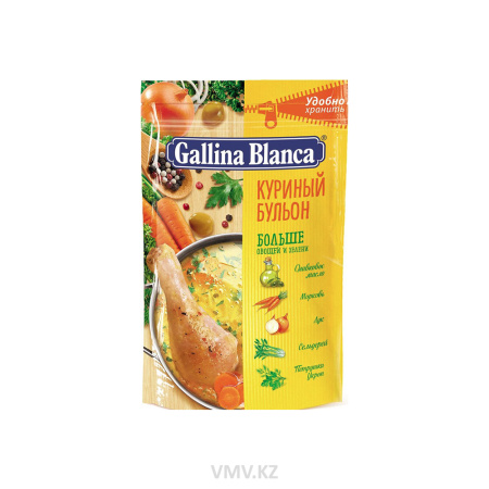 Бульон GALLINA BLANCA Куриный рассыпчатый 90г м/у