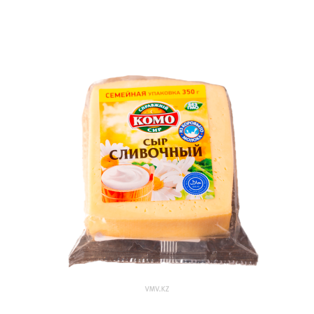 Сыр КОМО Сливочный 45% 350г в/у