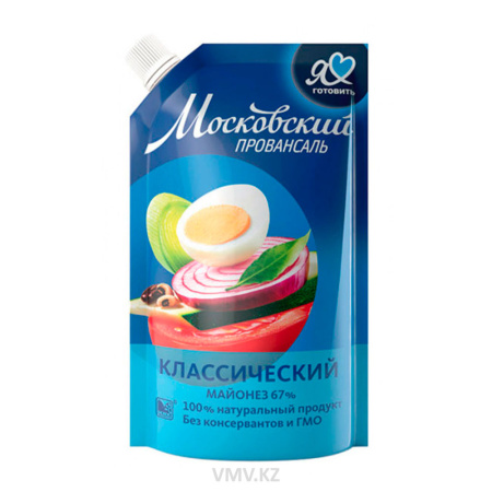 Майонез МОСКОВСКИЙ ПРОВАНСАЛЬ Классический 67% 700мл