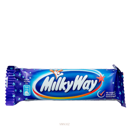 Батончик MILKY WAY Шоколадный молочный 26г м/у