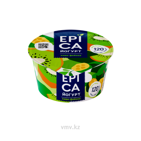 Йогурт EHRMANN Epica Киви и фейхоа 4,8% 130г п/у