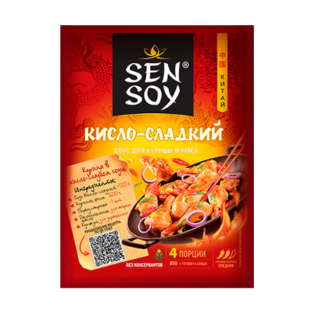 Соус SEN SOY Кисло сладкий Для обжарки 120г 