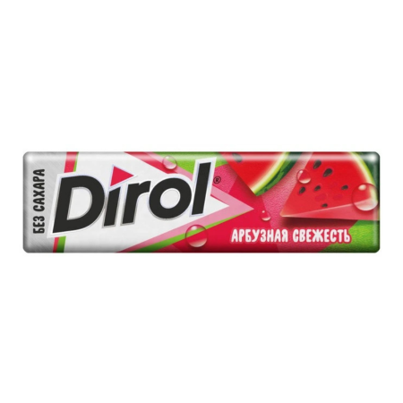 Жевательная резинка DIROL Арбузная свежесть 13,6г м/у