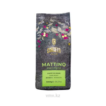 Кофе CORSETTI Mattino Натуральный жареный молотый 250г