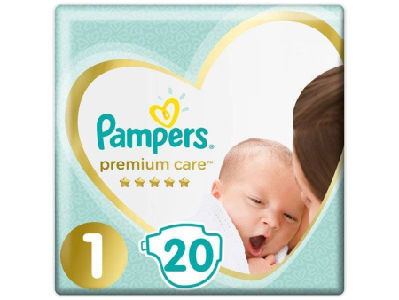Подгузники PAMPERS Premium Care Newborn 2-5кг 20шт м/у