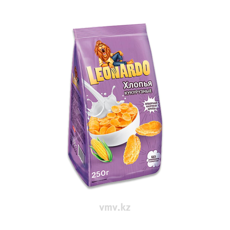 Хлопья LEONARDO Кукурузные 250г