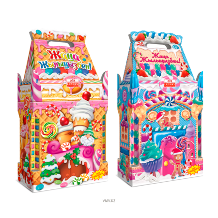 Новогодний подарок LUXURY COLLECTION Пряничный Домик 700г