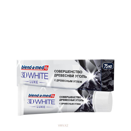 Зубная паста BLEND-A-MED 3D White Luxe Древесный уголь 75мл