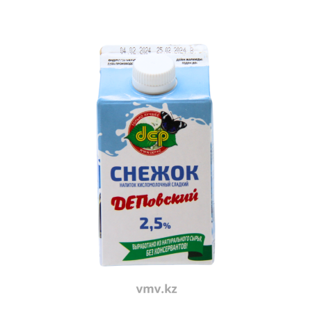 Снежок DEР ДЕПовский 2,5% 500г т/п