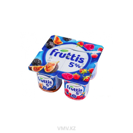 Йогурт CAMPINA Fruttis Инжир чернослив земляника и малина 115г п/у