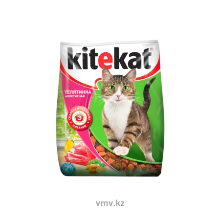 Корм KITEKAT Аппетитная телятина 800г м/у