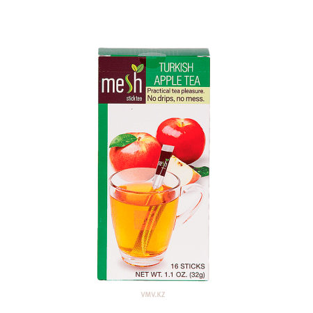 Чай MESH Яблочный Цветки гибискуса яблоко корица шиповник и секвия 16шт