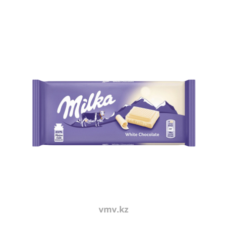 Шоколад MILKA Белый шоколад 100г