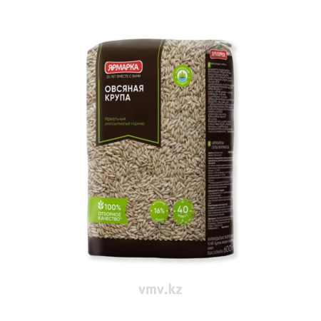 Крупа ЯРМАРКА Овсяная 600г м/у