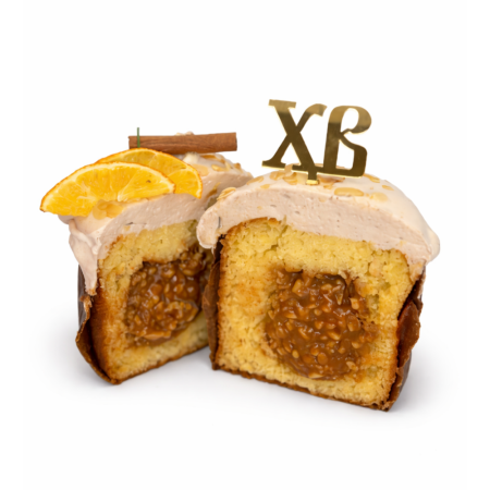 Кулич ВКУСНАЯ ИСТОРИЯ Карамель и арахис шт