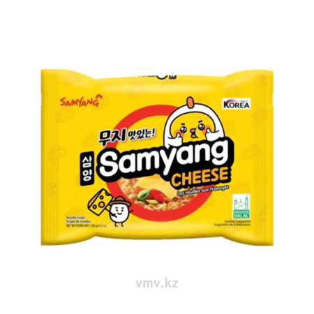 Лапша SAMYANG Ramen Cheese Flavor 120г