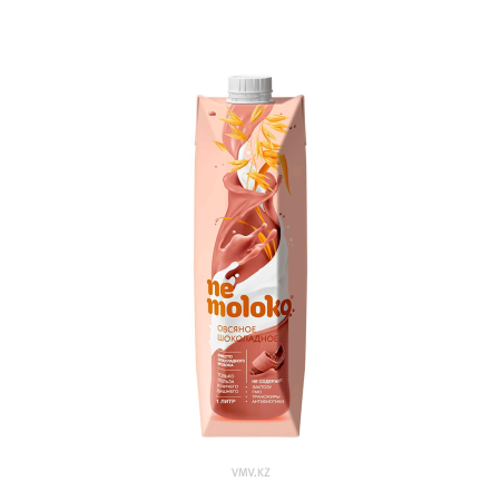 Напиток NEMOLOKO Овсяный шоколадный обогащённый кальцием и витаминами 1л т/п