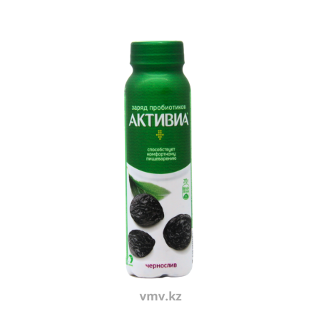 Йогурт DANONE Питьевой Активиа чернослив 2,1% 260г п/у