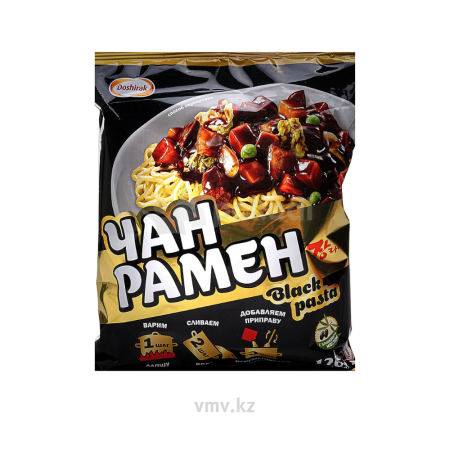 Лапша ДОШИРАК Чан Рамен Black Pasta 120г м/у