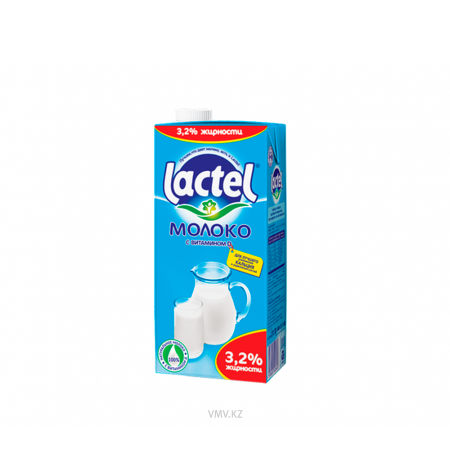 Молоко FOOD MASTER Lactel 3,2% 1л т/п