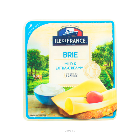Сыр ILE DE FRANCE Бри кусочки 50% 150г в/у