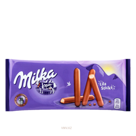 Печенье MILKA Lila Sticks В молочным шоколаде 112г