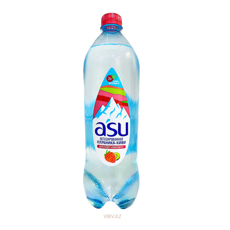Вода ASU Без газа Клубника и киви 1л 