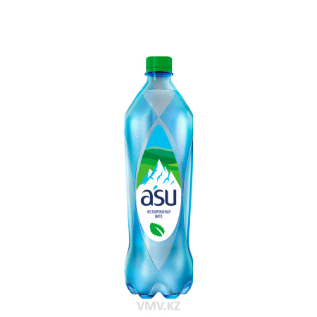 Вода ASU Столовая питьевая без газа Мята 1л