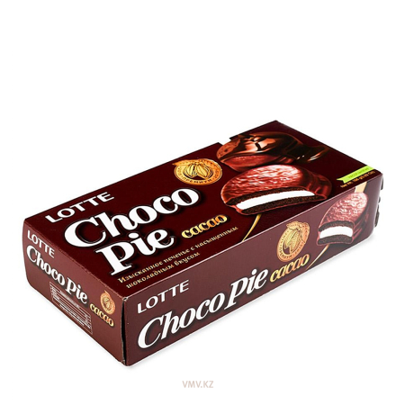 Печенье LOTTE Chocolate Pie Cacao 168г п/у