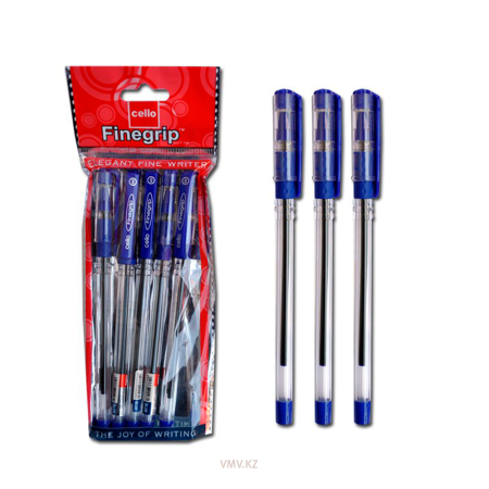 Ручка ELLOT Finegrip Синяя 5шт м/у