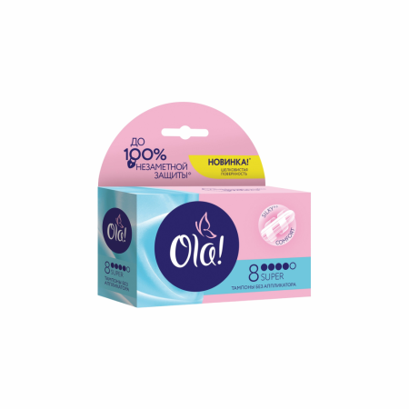 Тампоны OLA Super 8шт кор