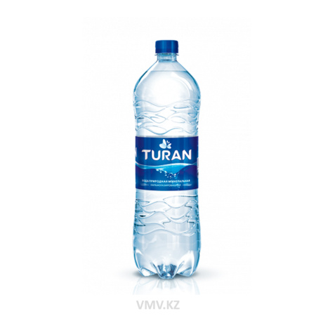 Вода TURAN Природная минеральная сильногазированная 1,5л п/у