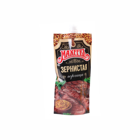 Горчица МАХЕЕВЪ Зернистая 140г м/у