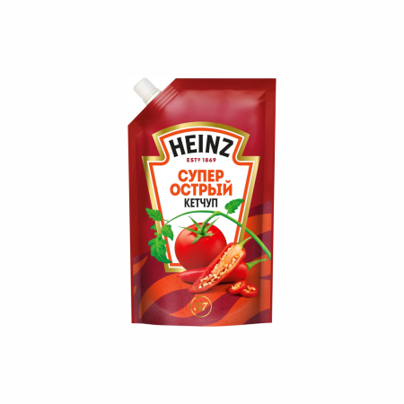 Кетчуп HEINZ Супер острый 320г