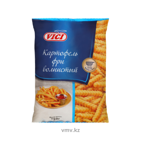 Картофель VICI Фри волнистый 750г м/у