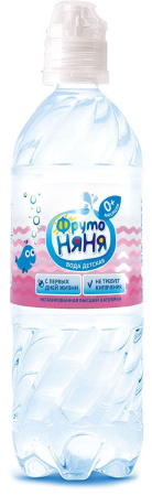 Вода ФРУТО НЯНЯ Детская без газа 0,33л п/у