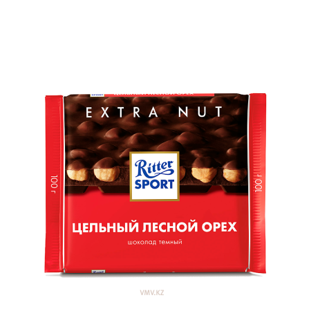 Шоколад RITTER SPORT Темный С лесным орехом 100г м/у