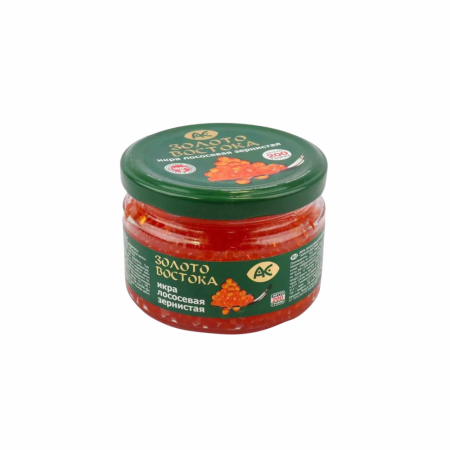 Икра ЗОЛОТО ВОСТОКА Лососевая 200г с/б Икра ЗОЛОТО ВОСТОКА Лососевая 200г с/б