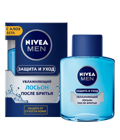 Лосьон NIVEA После бритья Алоэ вера 100мл п/у