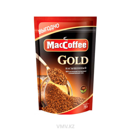 Кофе MACCOFFEE Gold 75г м/у