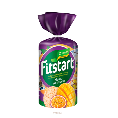Хлебцы FITSTART Рисовые Манго и маракуйя 100г
