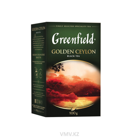 Чай GREENFIELD Golden Ceylon 100г кор