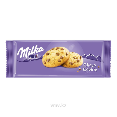 Печенье МILKA C кусочками молочного шоколада 168г