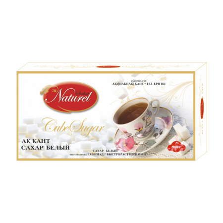 Сахар NATUREL Рафинад 900г кор