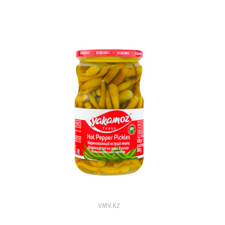 Перец YAKAMOZ Маринованный Pickled Hot Baby 370мл с/б