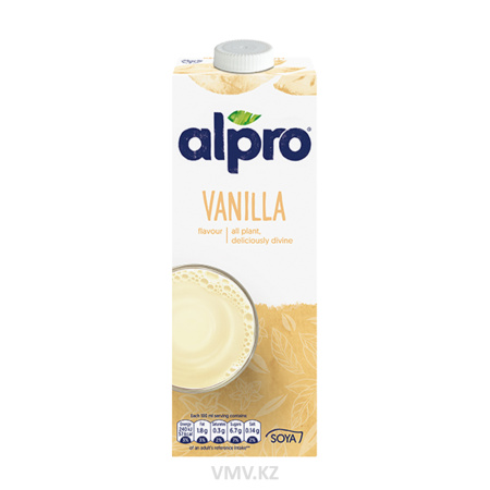 Напиток ALPRO Соевый с кальцием и витаминами со вкусом ванили 1л т/п